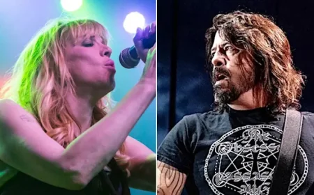 Courtney Love Challenges Dave Grohl to Resolve Differences Amicably