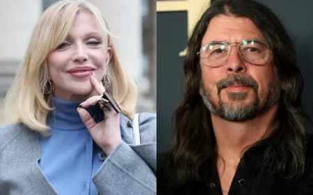 Courtney Love Urges Dave Grohl to Acknowledge Their Amicable Relationship