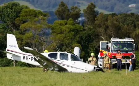 Plane Crash Albion Park: Pilot Walks Away as Emergency Crews Respond at 8:30am ET