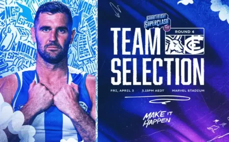 Carlton Vs North Melbourne — Roos call up forward pair for Good Friday SuperClash (carlton vs north melbourne)