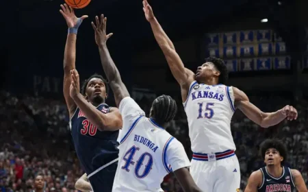 Flory Bidunga and Kansas basketball face a frontcourt inflection point as the offseason begins