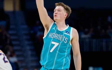 Kon Knueppel Breaks Hornets’ Season 3-Point Record