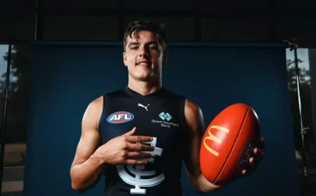 I’ve done my waiting: Wade Derksen’s four-day drive ends with AFL debut