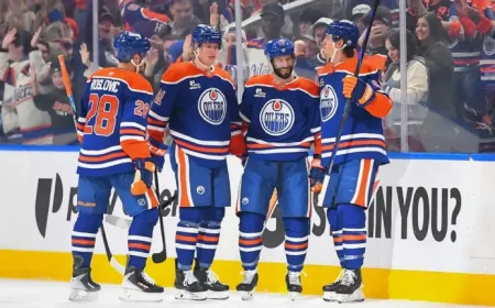 Nick Lardis and GAME RECAP: Oilers 3, Blackhawks 1 as Oilers Earn Fifth Straight, Share Pacific Lead