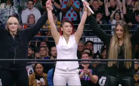 Hikaru Shida Makes Impactful Return on AEW Collision