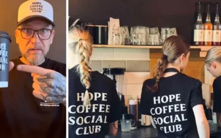 Lakeside Surprise: Viral Coffee and Britain’s Tiny Pub Turn Two Corners Into Weekend Magnets