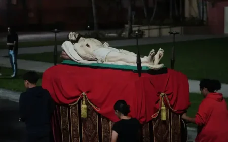 Viernes Santo draws solemn crowds as Christians mark a uniquely intense day of prayer and procession