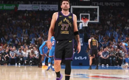 Luka Dončić Exits Thunder Game with Leg Injury: Lakers Report