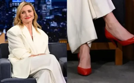 Cameron Diaz’s Red Jude Pumps on ‘The Tonight Show’: 3 Surprising Style Revelations