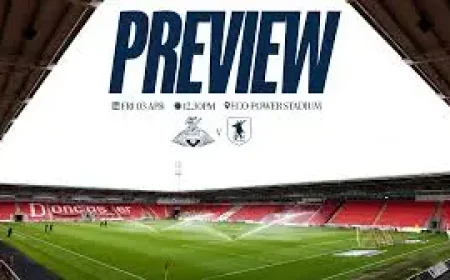 Doncaster Vs Mansfield Town: League One survival test and a striking nine-game twist