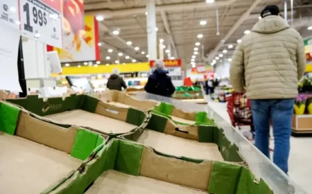 Super C Shelves Hollow as Metro Distribution Strike Triggers Produce Shortages