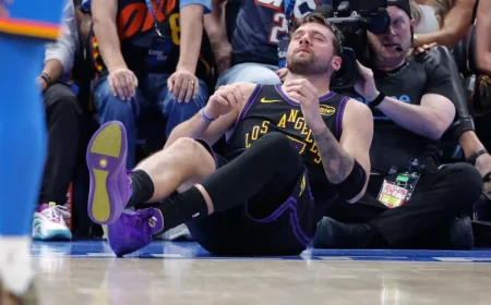 Thunder Dominates Lakers; Doncic Injury Adds to Woes | Basketball News