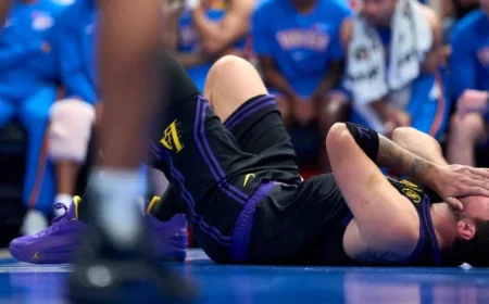 Luka Doncic’s Hamstring Injury in Lakers’ Loss to Thunder; MRI Friday