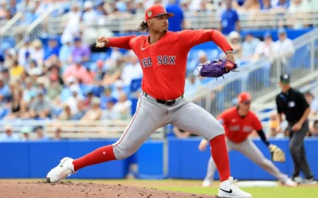 Red Sox Place Johan Oviedo on Injured List Due to Elbow Strain