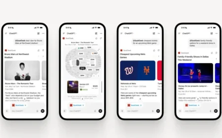 Seat Geek launches inside ChatGPT, bringing ticket search into the conversation