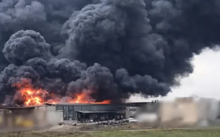 Five Consequences After Russian Drone Strike Hits Ukrainian Food Retailer’s Warehouse in Lutsk