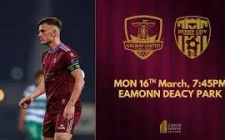 Galway United Vs Derry City: Busy Weekend Sets Up Crucial Test