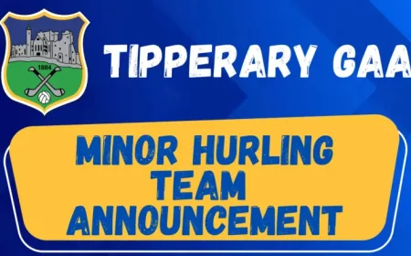 Tipperary Gaa: Woodlock Names Minor Side as Clare Arrive With Clean Bill of Health