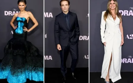 Zendaya, Robert Pattinson, and Heidi Klum Shine at Event