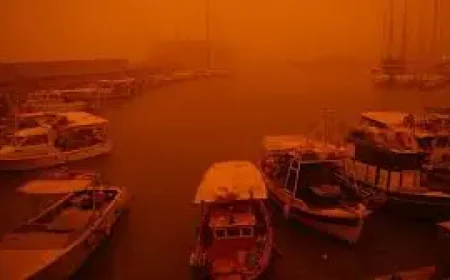 Red skies and raging floods: 1 dead as Storm Erminio batters Greece