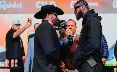 Deontay Wilder and Derek Chisora Resolve Gloves Dispute