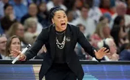 Dawn Staley’s Sideline Style Reveals an Unseen Collaboration with a Lexington Designer