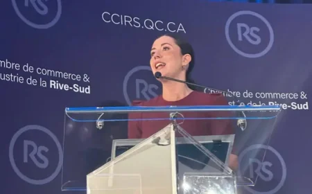 Catherine Fournier as she prepares to give birth steps back from some public activities