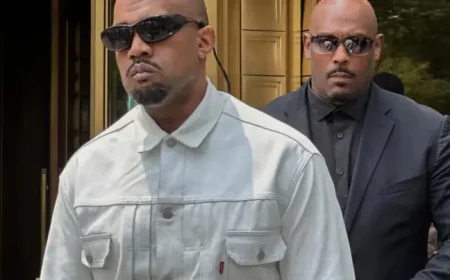 Inside Ye’s first comeback show at Sofi Stadium: spectacle and silence on controversy