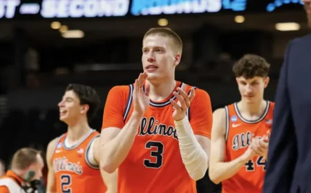 Scott Van Pelt as Illinois returns to the Final Four in Indianapolis, with Humrichous and Davis coming home