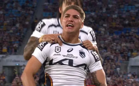 Walsh Milestone Lights Up Brisbane Broncos Lead in QLD Derby