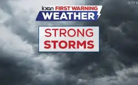 Easter Sunday storms set to peak after Saturday evening ramp-up