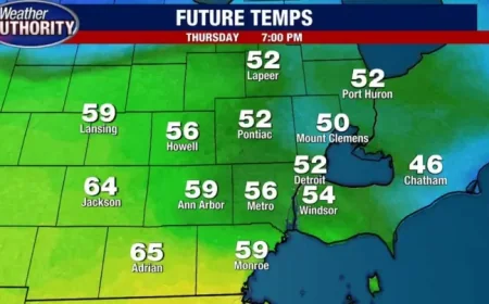 Weather Detroit: Rounds of showers and storms push into Metro Detroit with evening severe risk