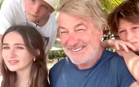Carmen Baldwin, 12, Jokes About Alec Baldwin’s Age Gap with Hilaria
