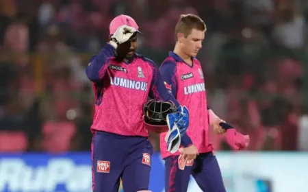 Rajasthan Royals Vs Gujarat Titans Match Scorecard as IPL 2026 Reaches a Crucial Early Test