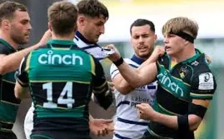 Investec Champions Cup: Northampton survive 49-41 Castres epic to reach quarter-finals