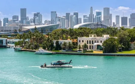 Miami Billionaires Bypass Traffic with Floating Helipads