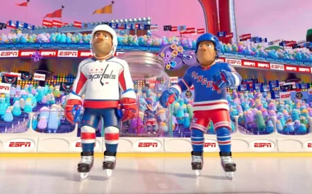 Capitals vs. Rangers Transforms into Real-Time Animated Game, Inspired by Pixar