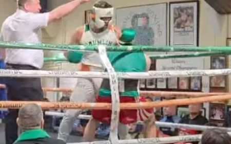 Conor McGregor Earns Two Standing 8 Counts in Surprise Boxing Exhibition