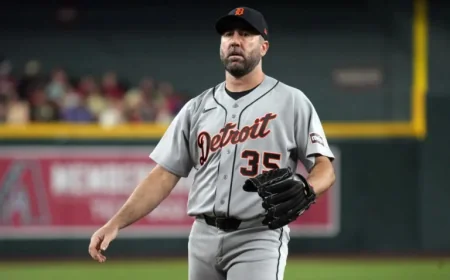Tigers Put Justin Verlander on 15-Day Injured List
