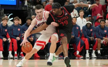 Aztecs Familiar with Final Four Rivals Michigan and Arizona from Season