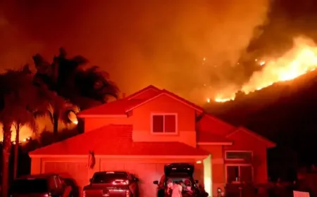 Windy Southern California wildfire reaches 4,100 acres as crews gain ground