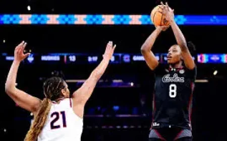 Uconn Game Turns Bitter as South Carolina Ends the Perfect Run