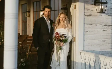 Steven Krueger and Candice King’s family-first elopement reshapes a Nashville wedding plan