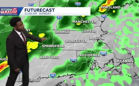 Easter Forecast: Rainy and Breezy, But Mild Sunday Could Still Reshape Plans