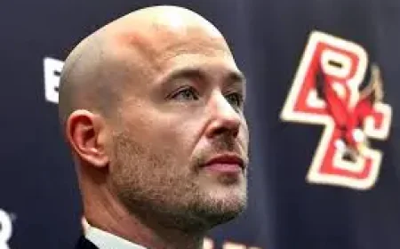 Luke Murray Coach brings a quiet transition to Boston College