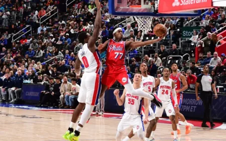 76ers Vs Pistons: 3 Pressure Points as Philadelphia Tries to Hold the Line