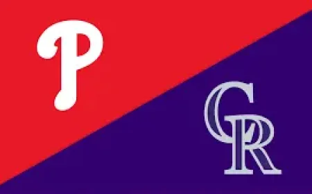 Phillies – Rockies as the offense catches fire in Denver