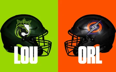 Orlando Storm Hosts Louisville in Saturday Night Test