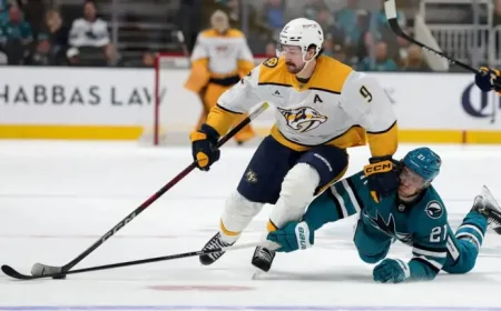 Predators Vs Sharks: A Deadlocked Wild Card Race Turns Into a Test of Control
