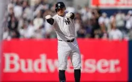 Yankees Vs Marlins: Aaron Judge’s suit text and homer turn a home opener into a statement